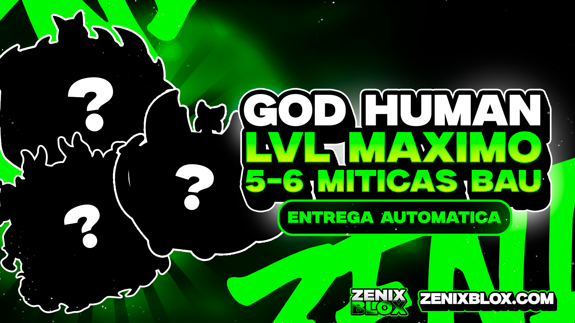 🎲 LEVEL 2800 + 5-6 MITÍCAS NO INVENTÁRIO E GOD HUMAN