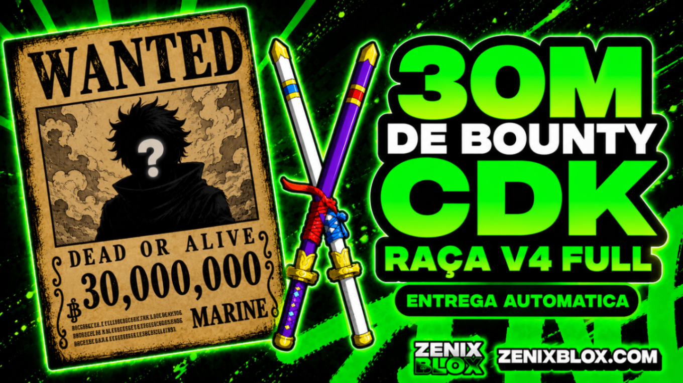 💰30M BOUNTY + CDK + RAÇA V4 ALEATÓRIA💰