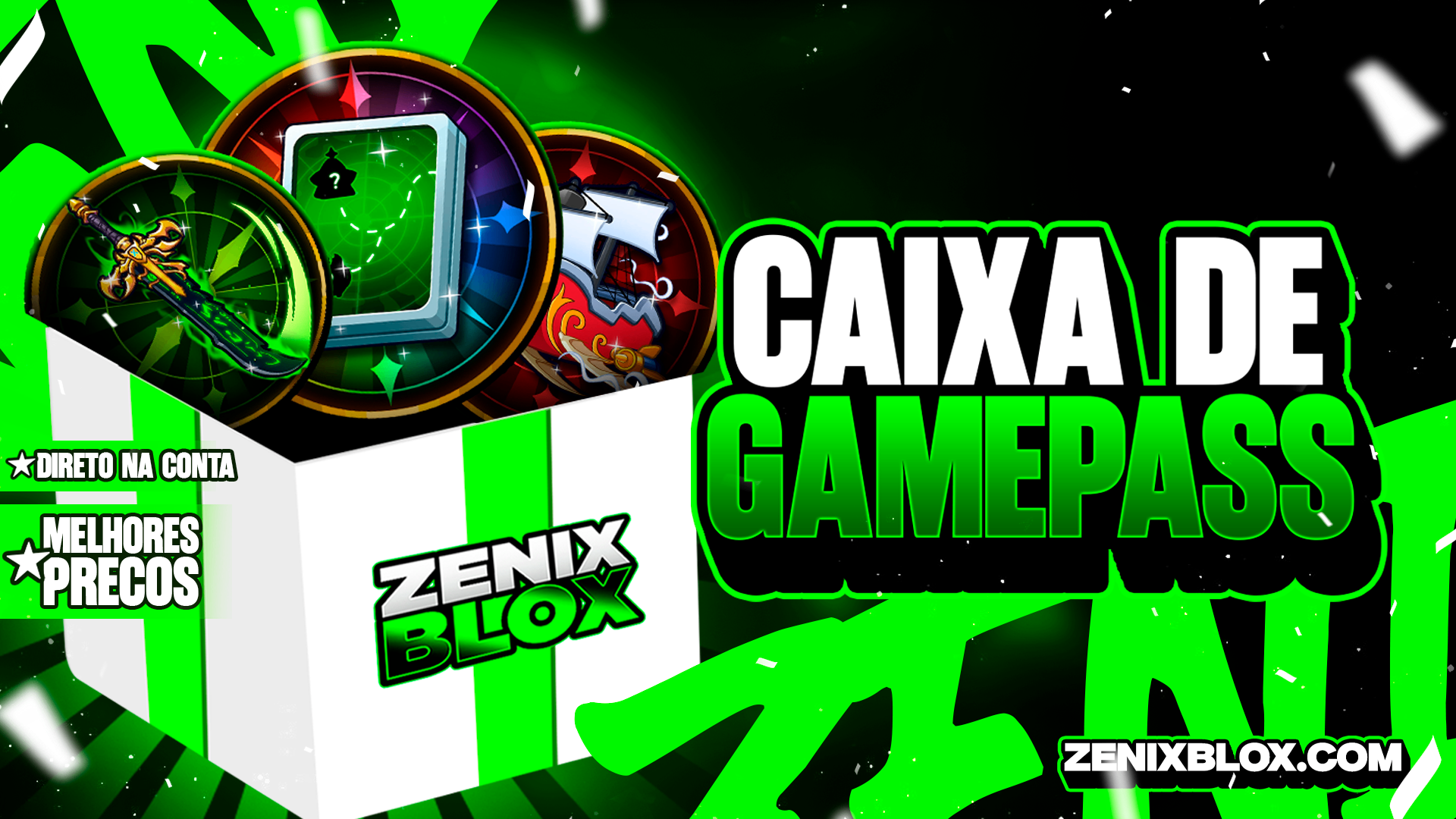 🎲 CAIXA DE GAMEPASS 🍀
