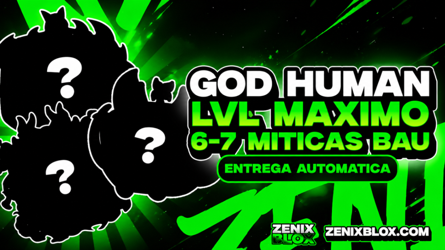 🎲 LEVEL 2800 + 6-7 MITÍCAS NO INVENTÁRIO E GOD HUMAN