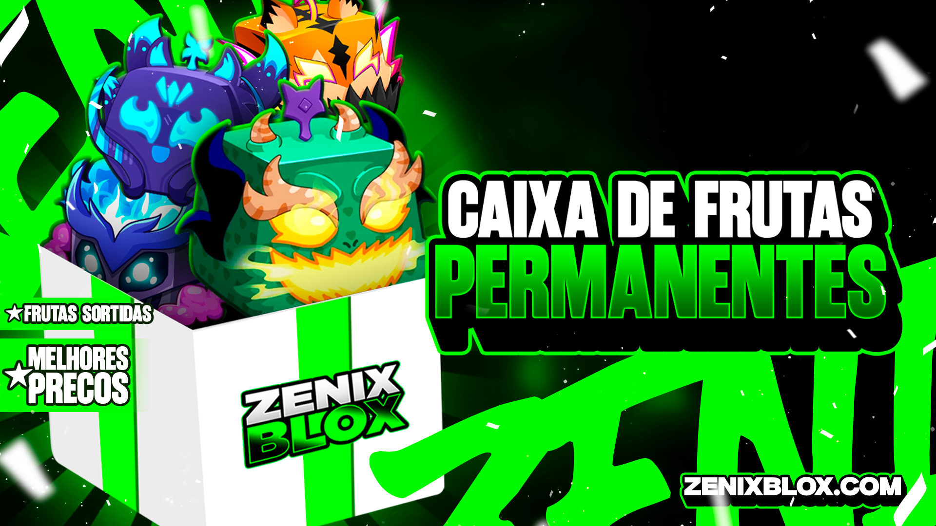 🎲CAIXA DE FRUTAS PERMANENTES GARANTIDAS🍀