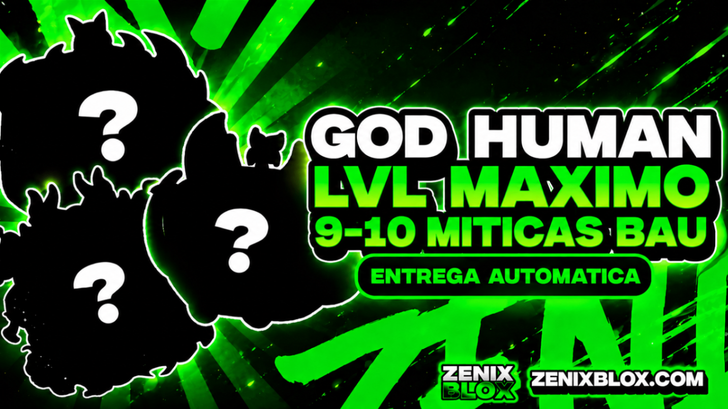 🎲 LEVEL 2800 + 9-10 MITÍCAS NO INVENTÁRIO E GOD HUMAN
