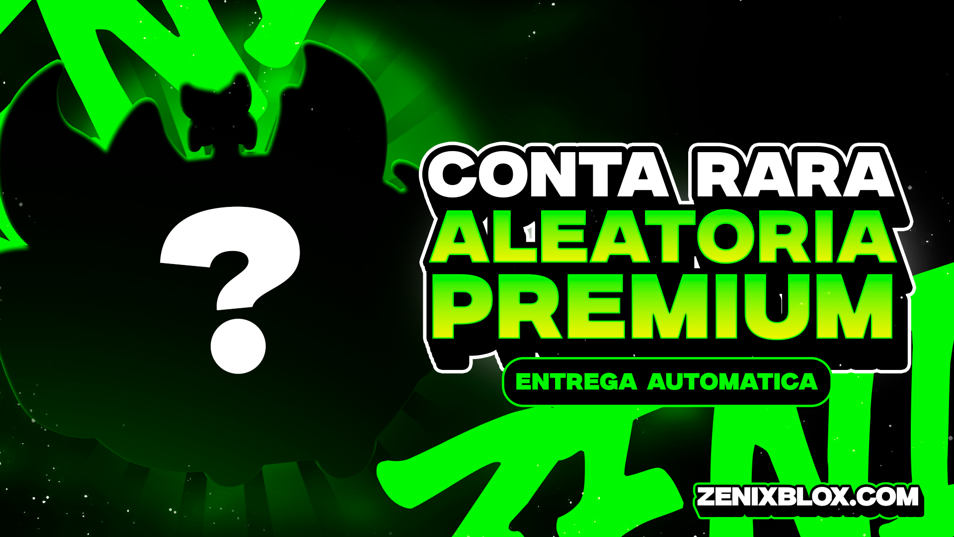 🐉 CONTA RARA ALEATORIA PREMIUM ❓
