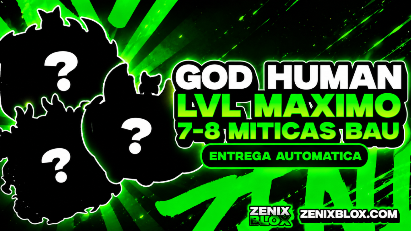 🎲 LEVEL 2800 + 7-8 MITÍCAS NO INVENTÁRIO E GOD HUMAN